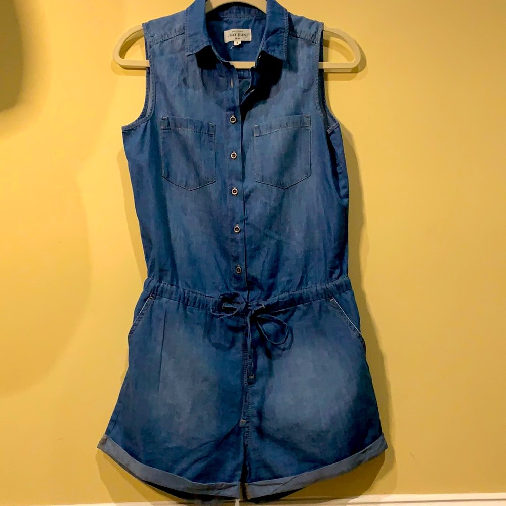 Blue Jean Romper